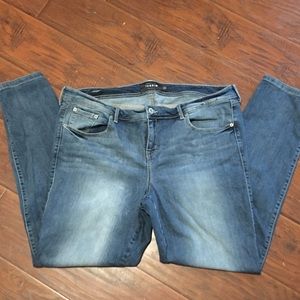 Distressed denim Torrid Skinny Jeans